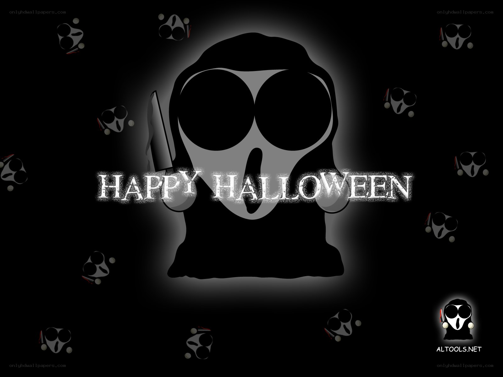 Happy Halloween with Ghost