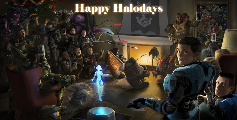 Happy Halodays gathering