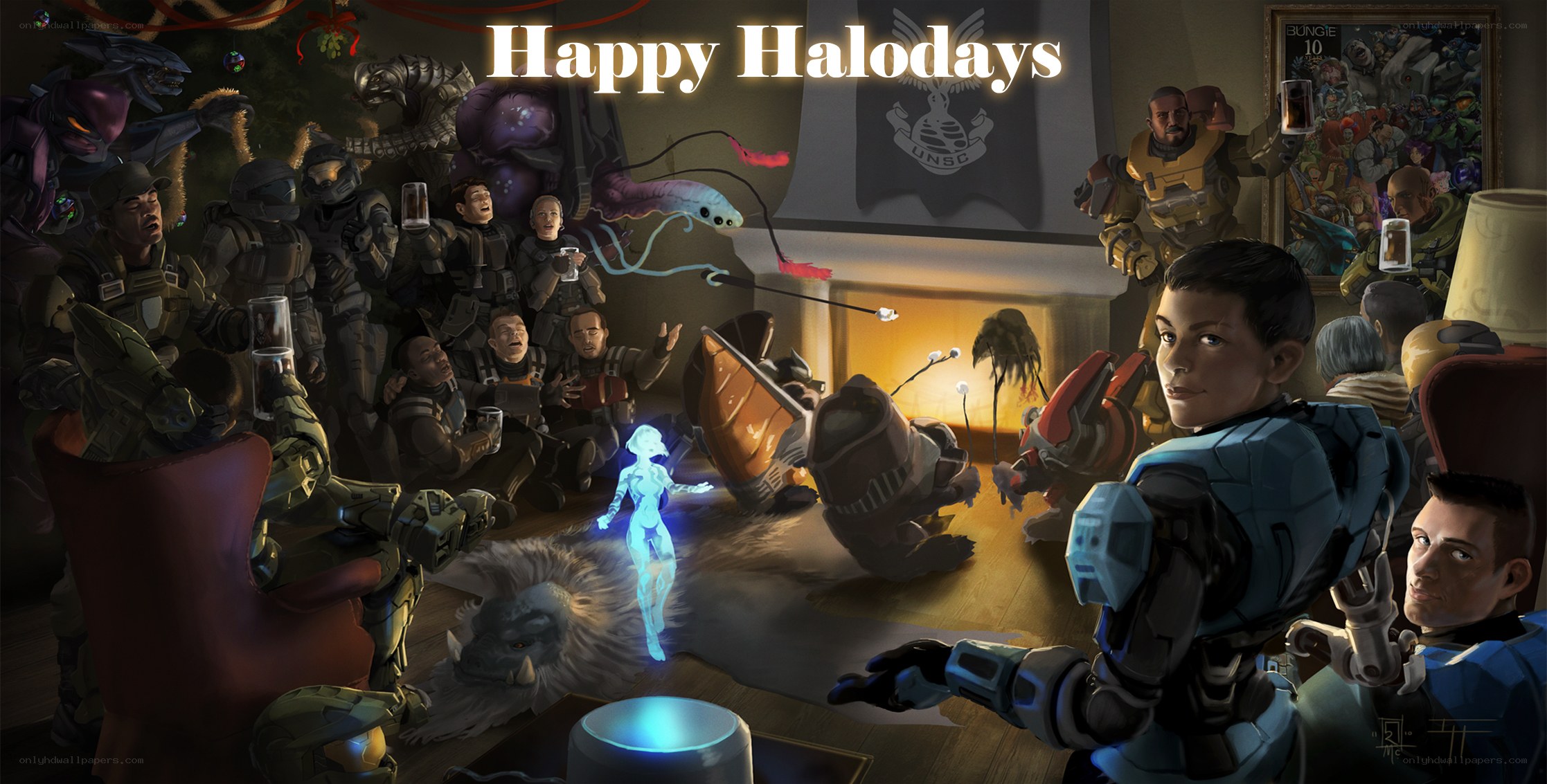 Happy Halodays gathering