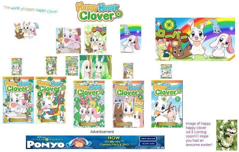 Happy Happy Clover promotional collage