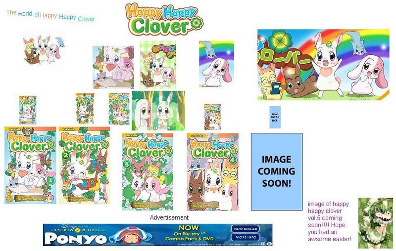 Happy Happy Clover promotional collage