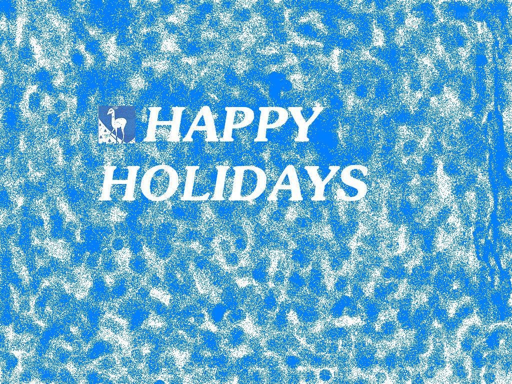 Happy Holidays card with texture