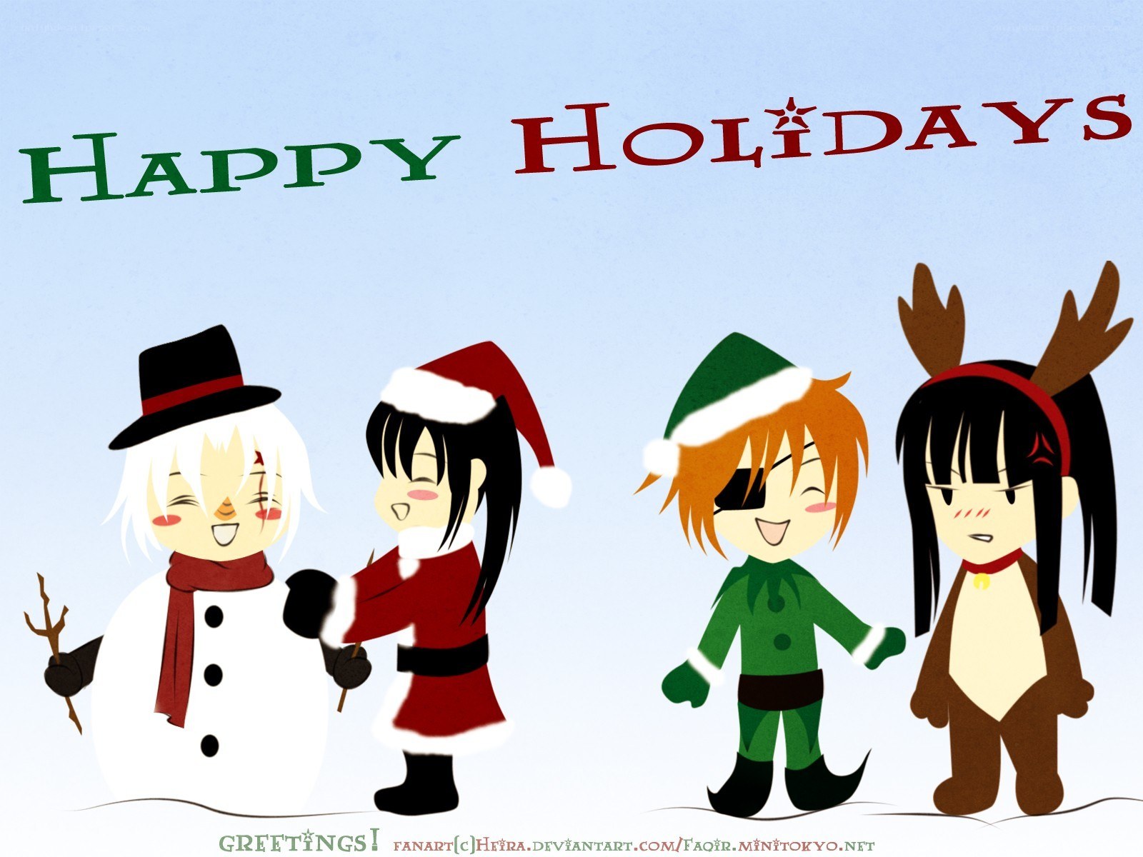 Happy Holidays fan art