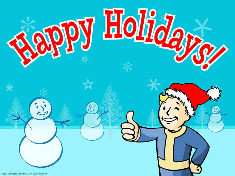 Happy Holidays from Fallout
