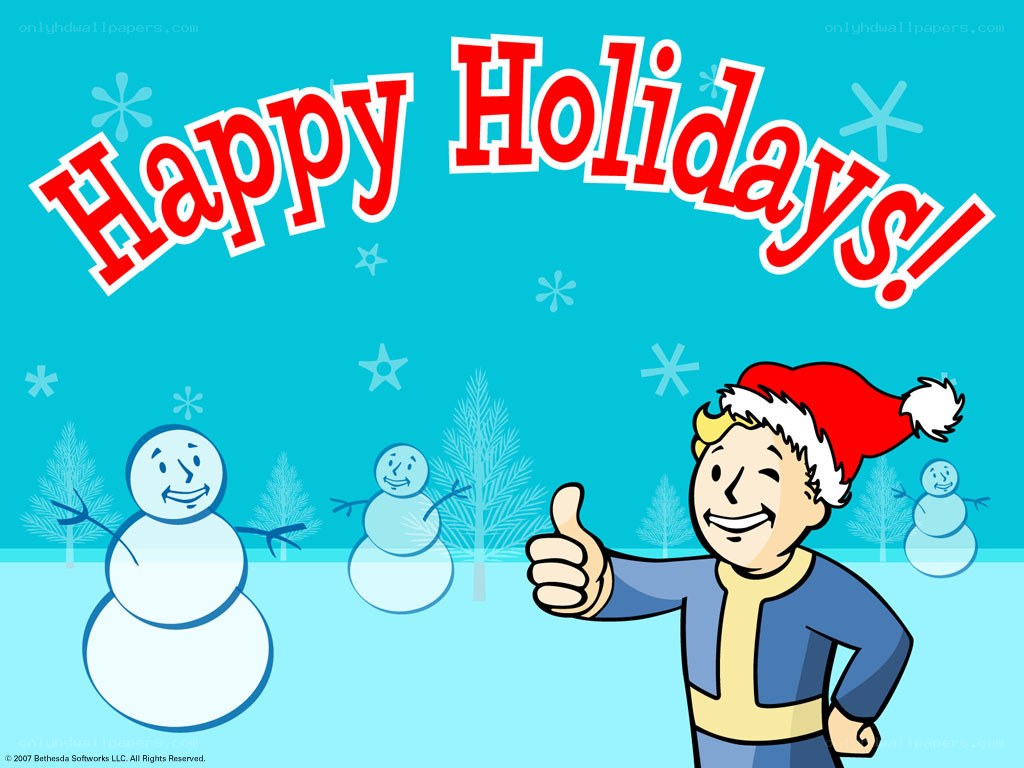 Happy Holidays from Fallout