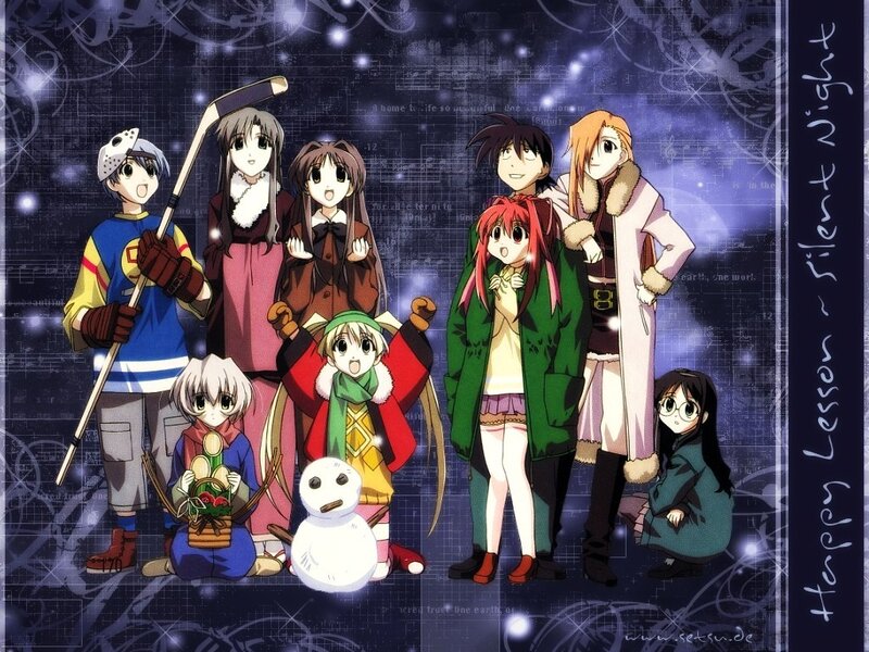 Happy Lesson characters group