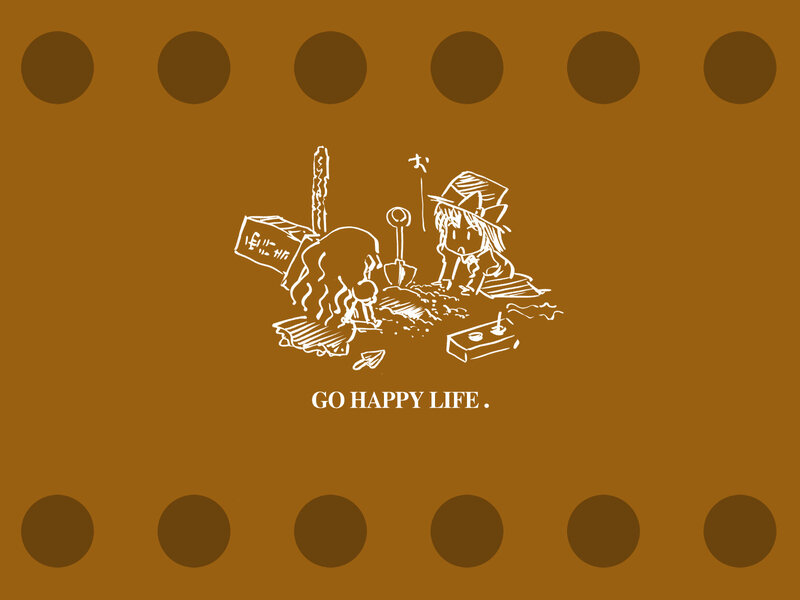 happy life illustration