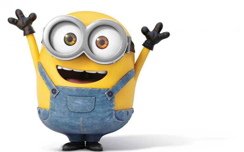 happy minion character