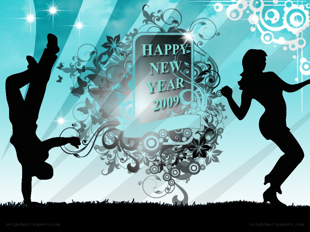 Happy New Year 2009 celebration