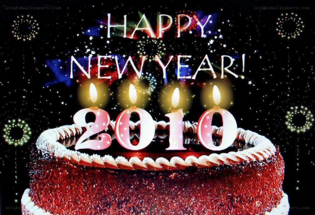 Happy New Year 2010 cake