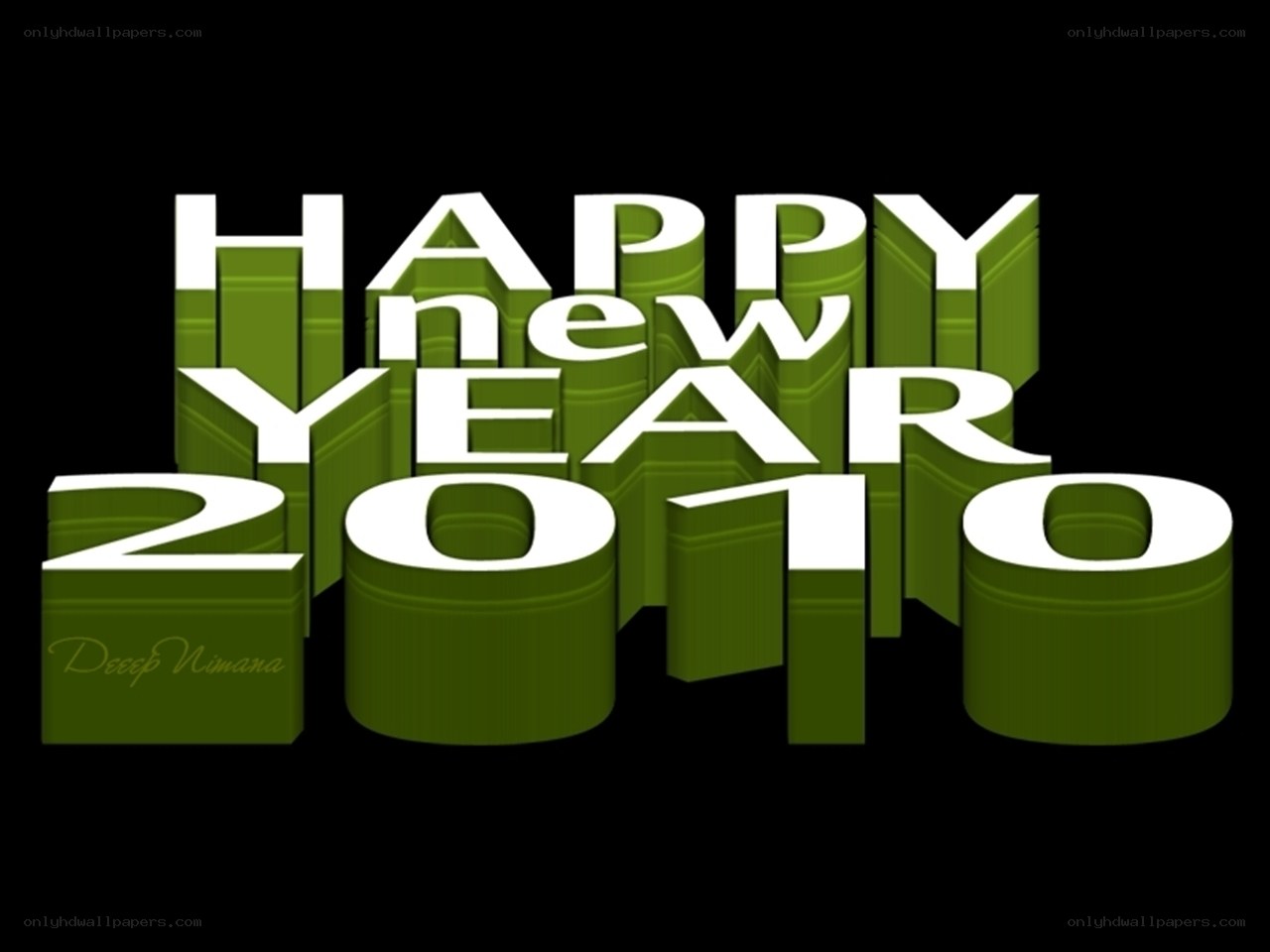 Happy New Year 2010 graphic