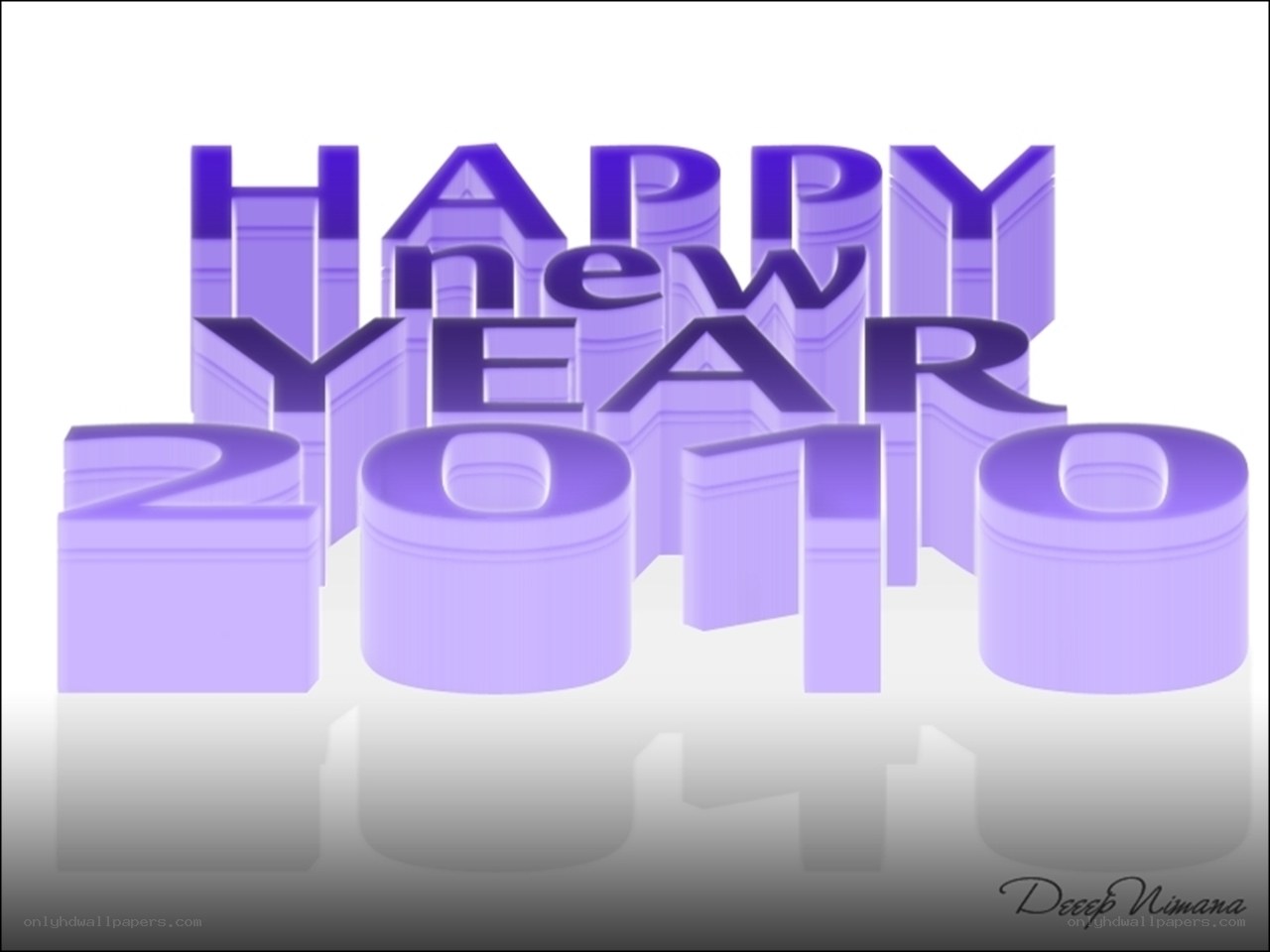 Happy New Year 2010 graphic