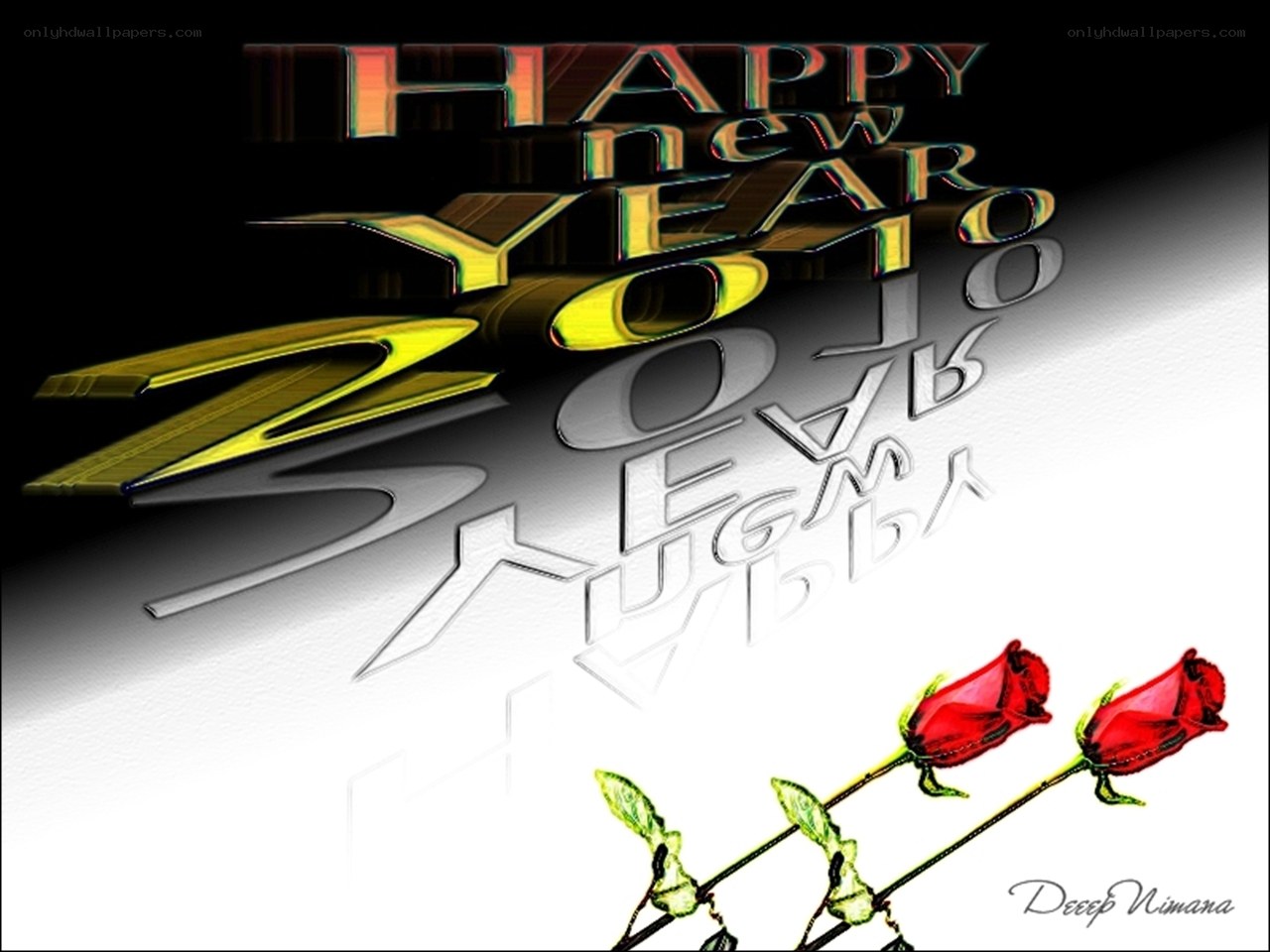 Happy New Year 2010 greeting