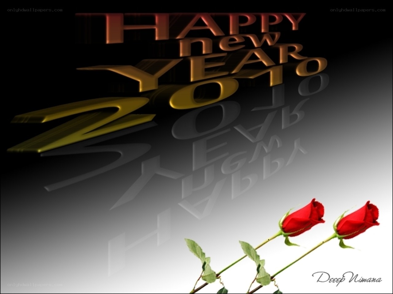 Happy New Year 2010 greeting