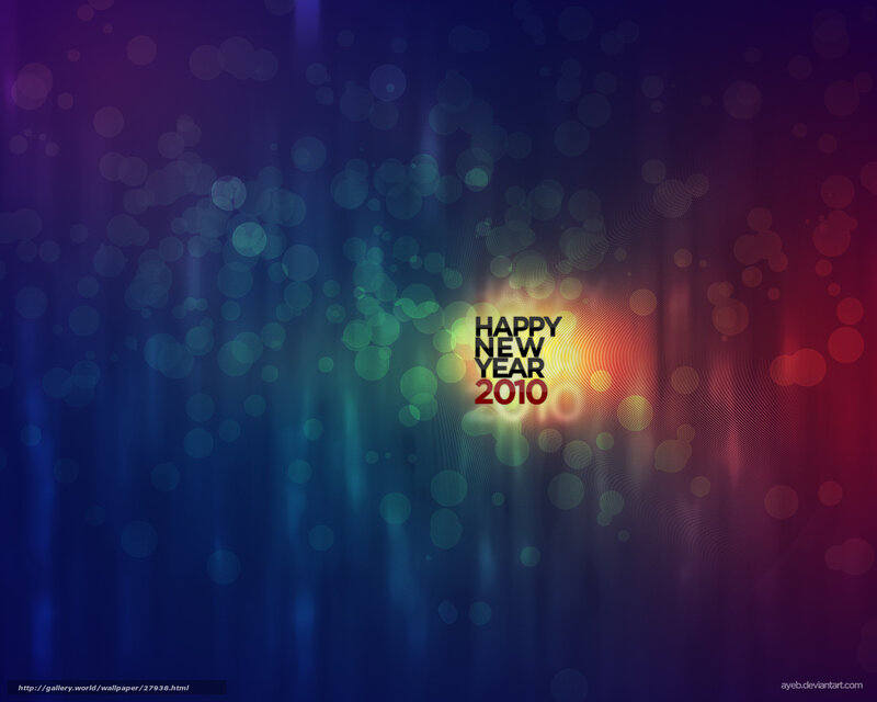 Happy New Year 2010 wallpaper