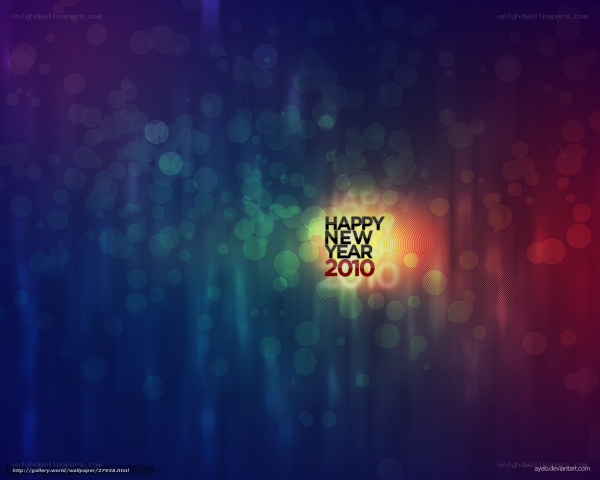 Happy New Year 2010 wallpaper