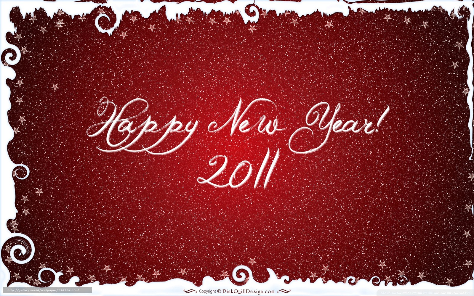 Happy New Year 2011 card