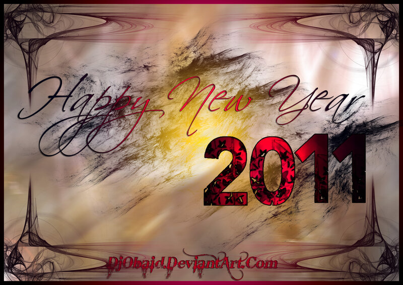 Happy New Year 2011 — Red