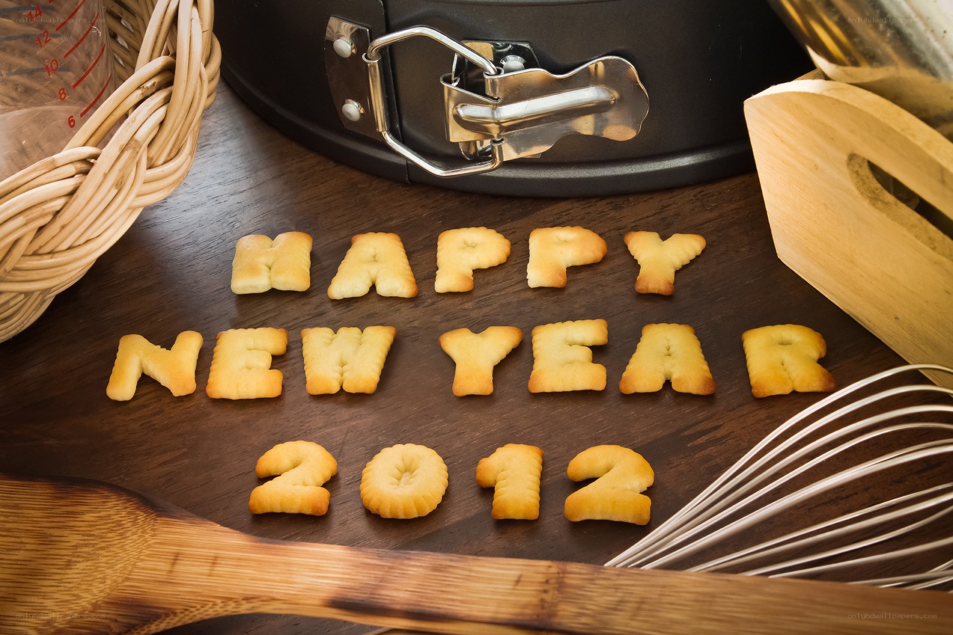 Happy New Year 2012 cookies