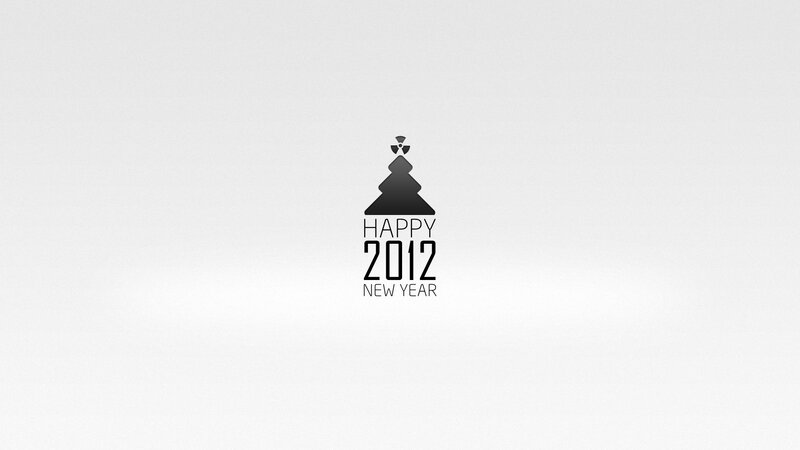 Happy New Year 2012 graphic