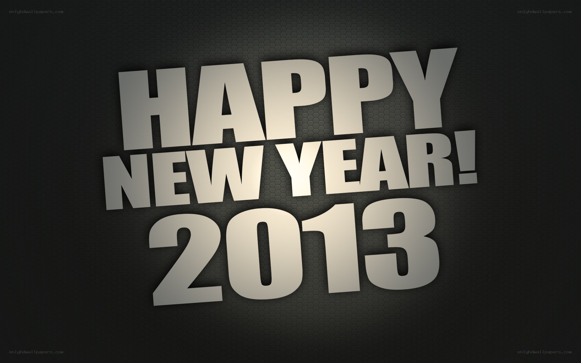 Happy New Year 2013