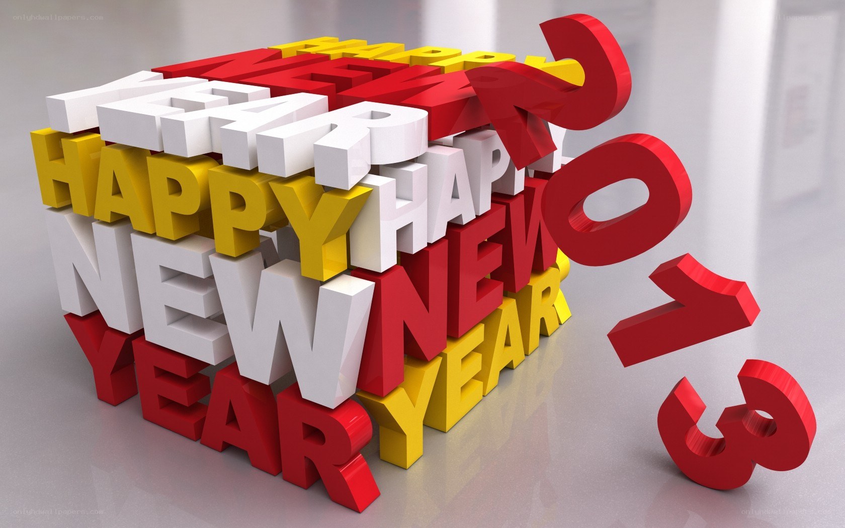 Happy New Year 2013 celebration