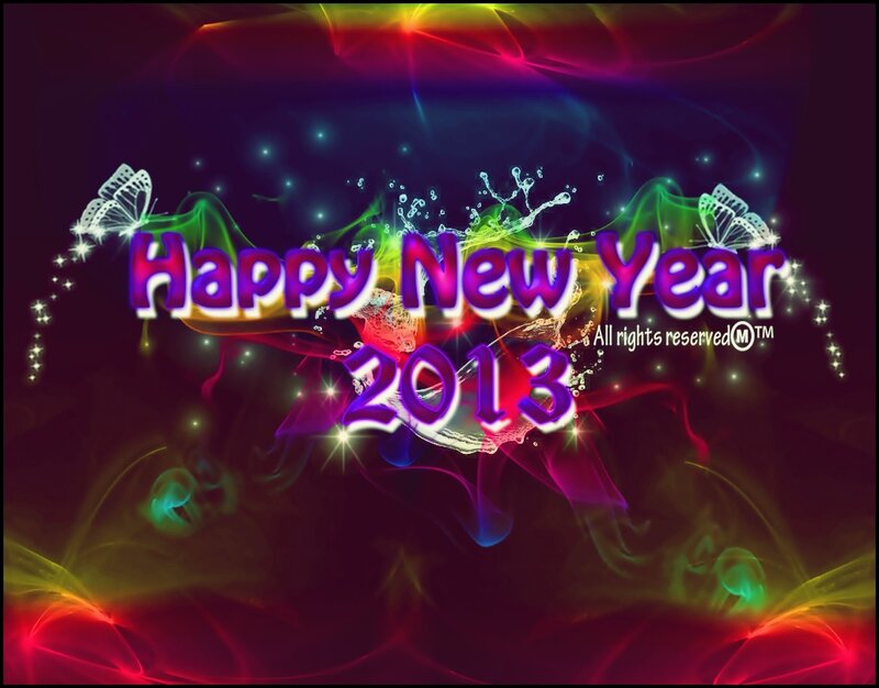 Happy New Year 2013 Graphic