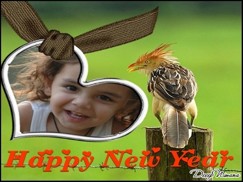 Happy New Year card