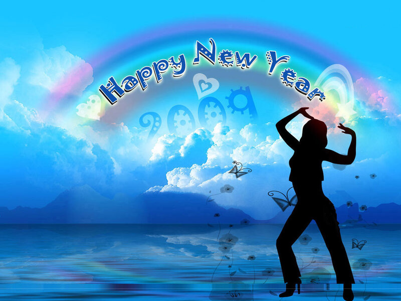 Happy New Year celebration