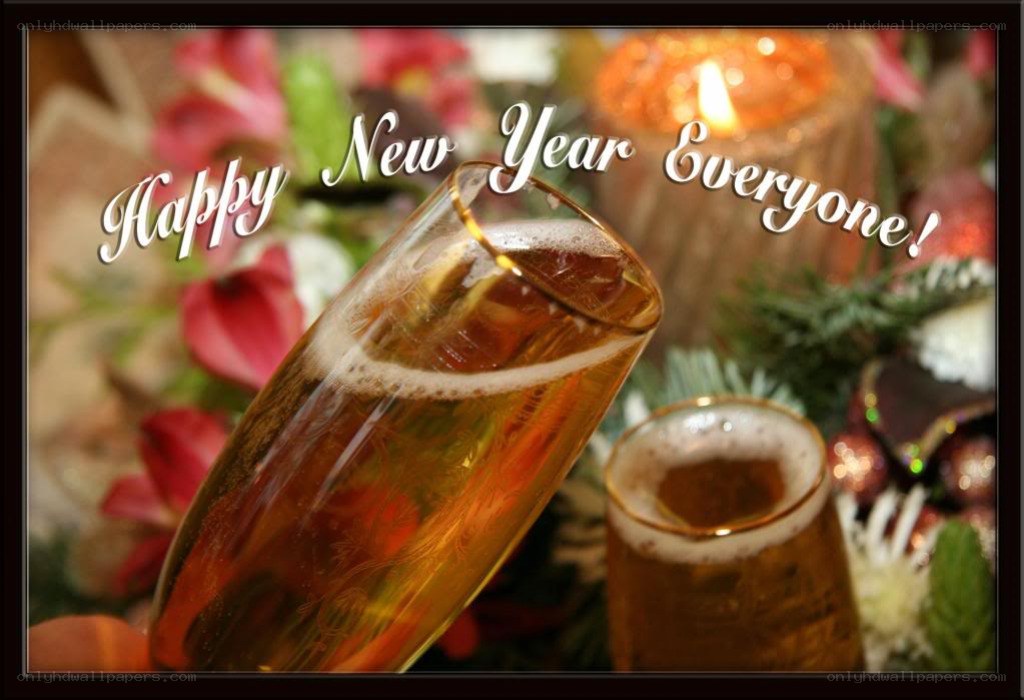 Happy New Year celebration
