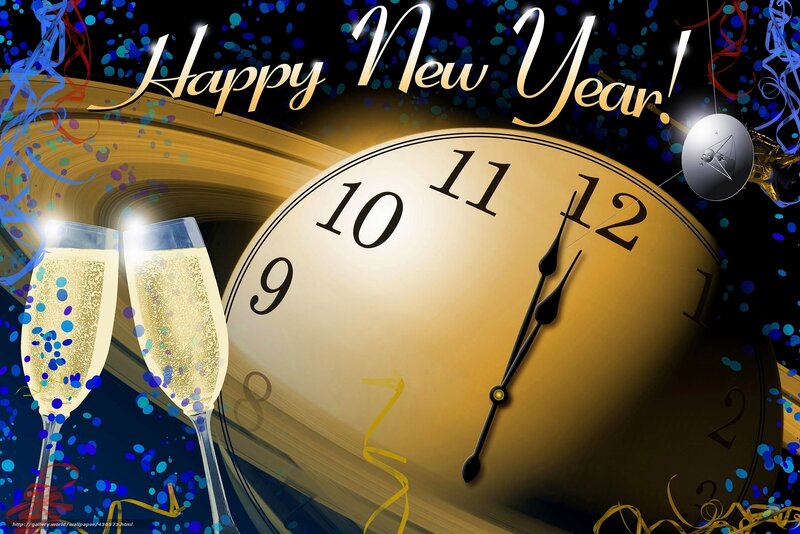Happy New Year celebration