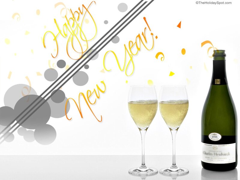 Happy New Year celebration