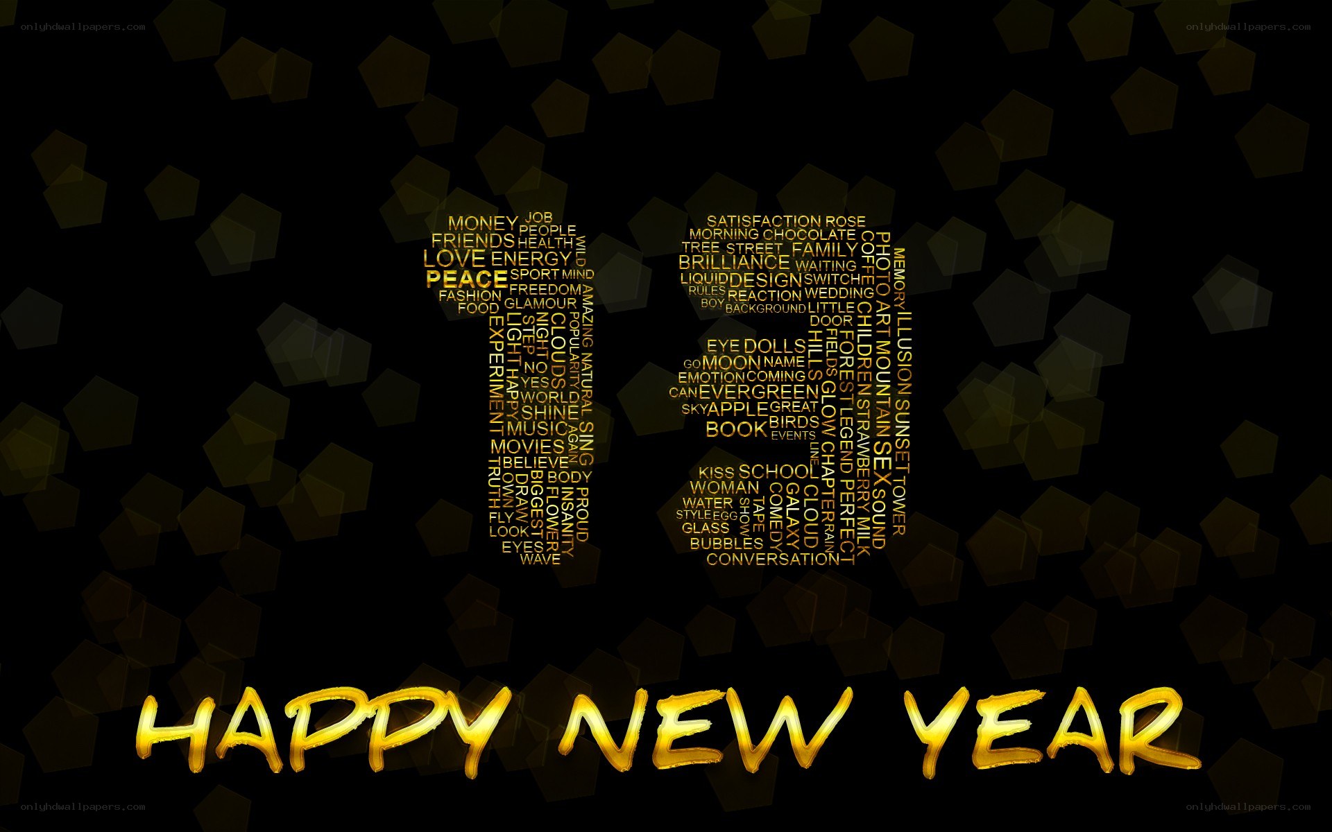 Happy New Year design