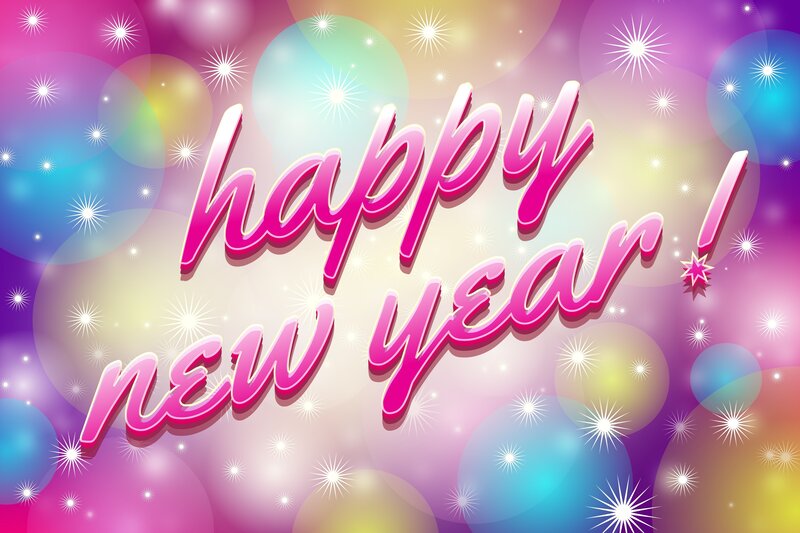 Happy New Year greeting