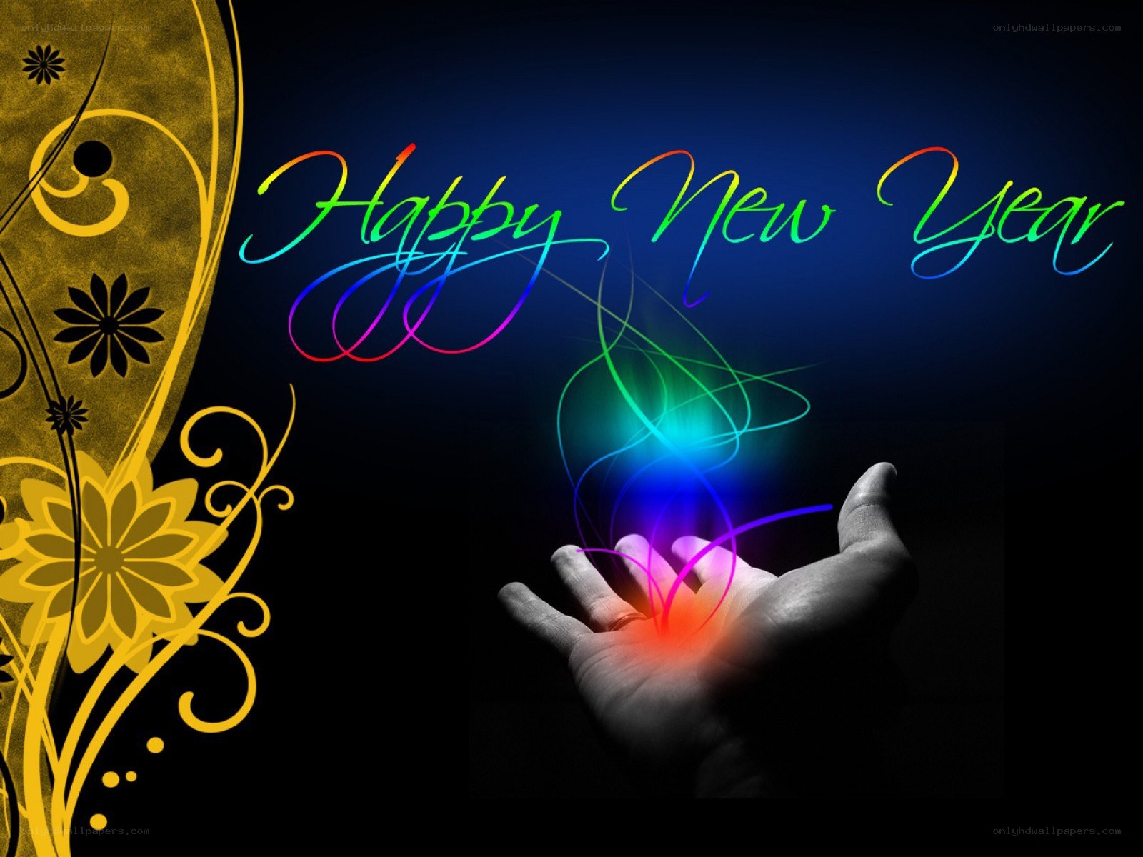 Happy New Year greeting
