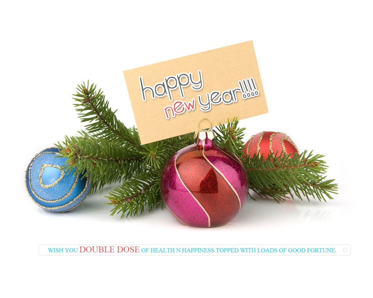 Happy New Year greeting