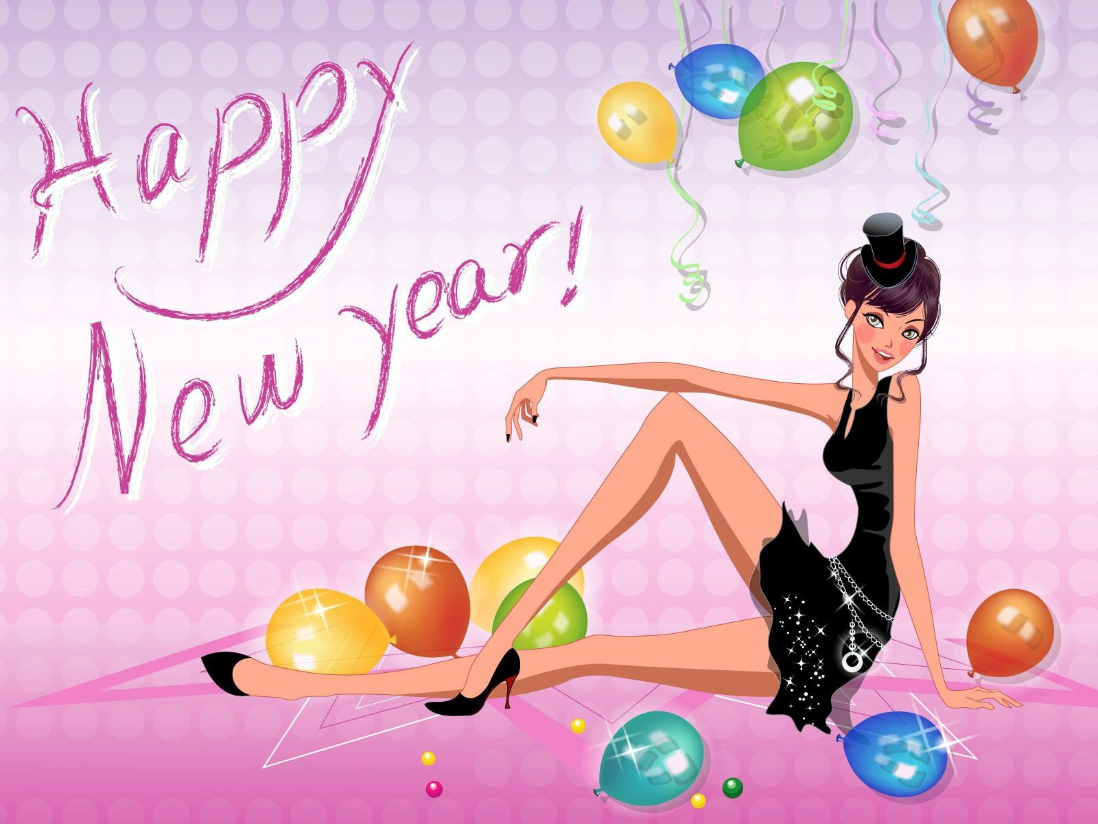Happy New Year illustration