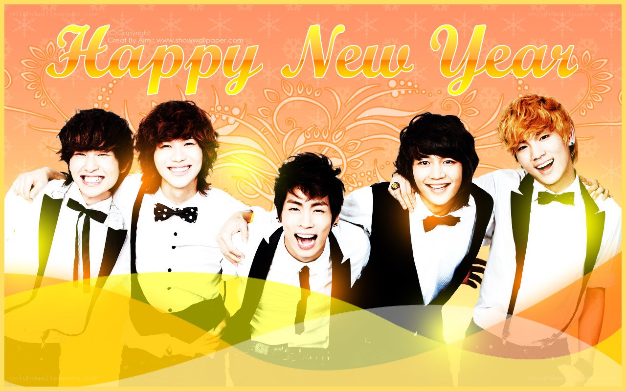 Happy New Year K-pop group