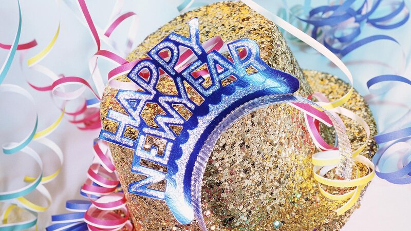Happy New Year party hat