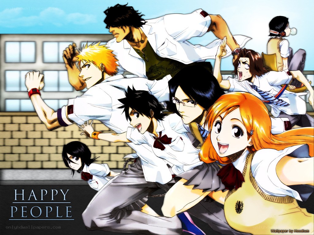 Happy people anime group