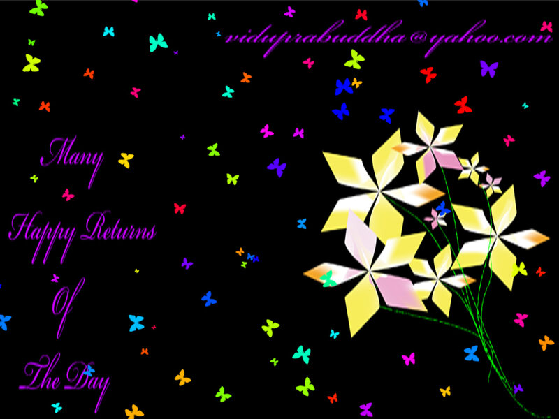 Happy Returns of the Day