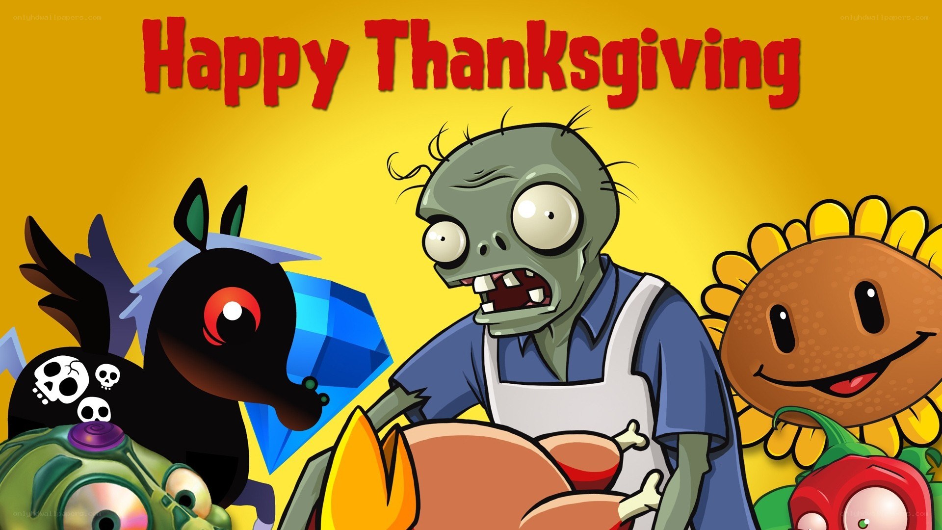 Happy Thanksgiving Zombies
