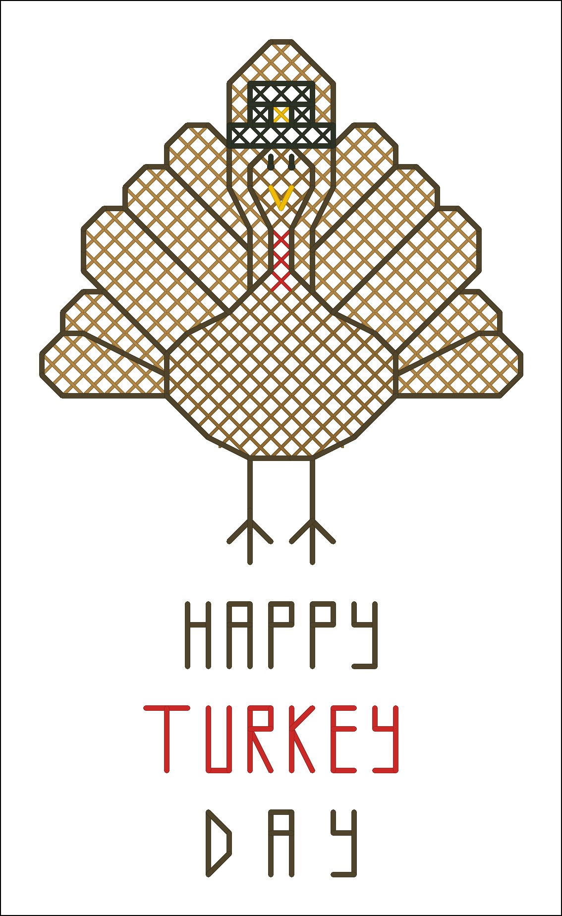 Happy Turkey Day card