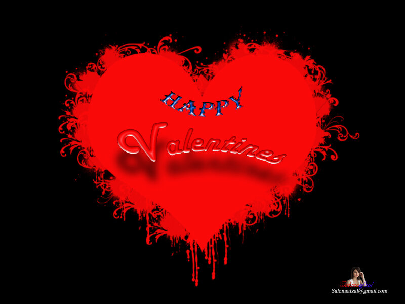Happy Valentine's Day heart