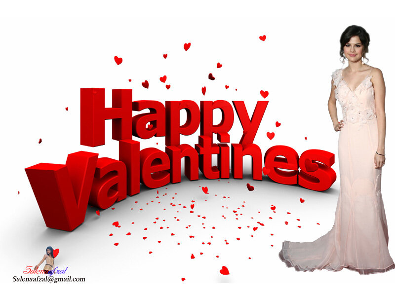 Happy Valentine's Day with Selena Gomez