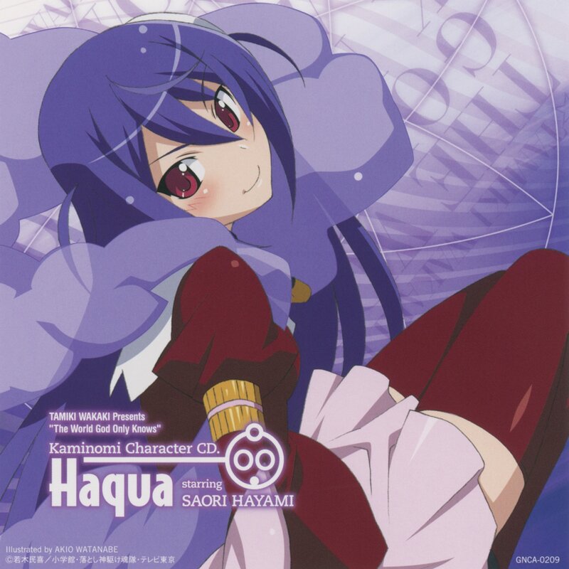 Haqua character CD cover