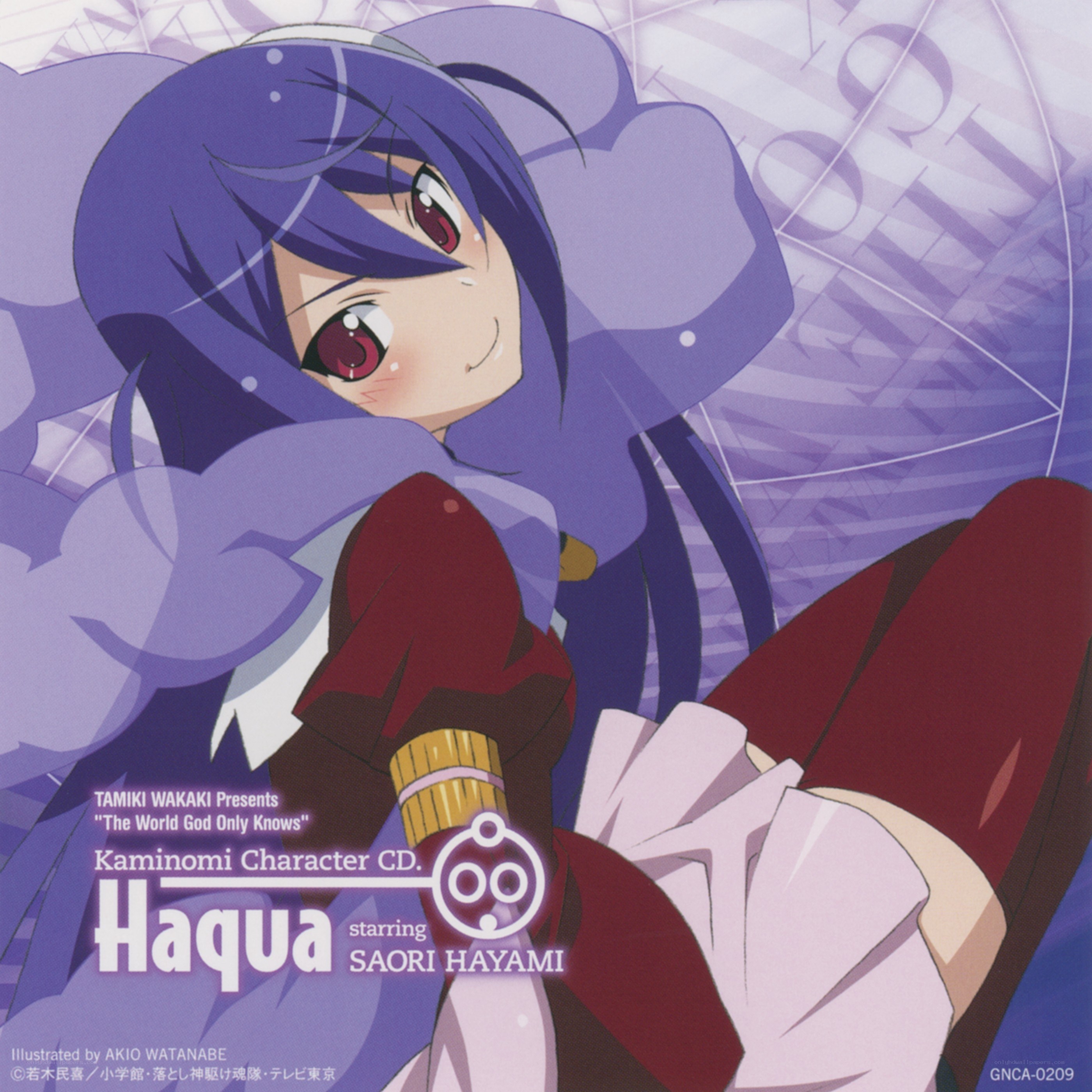 Haqua character CD cover