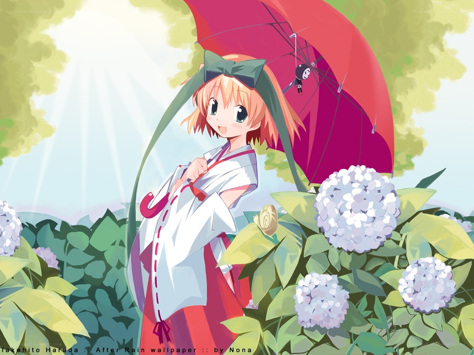 Harada after rain wallpaper