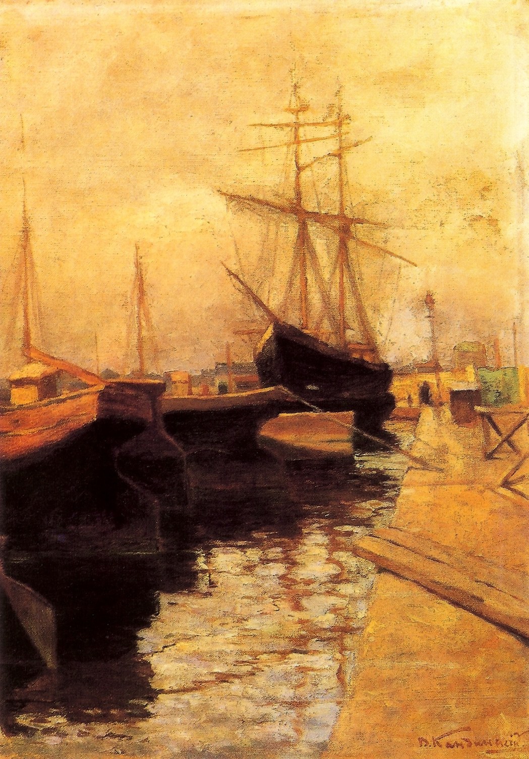 Harbor at Dusk