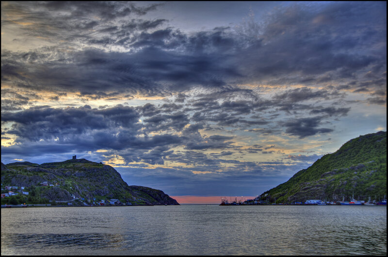 Harbor Between Two Hills